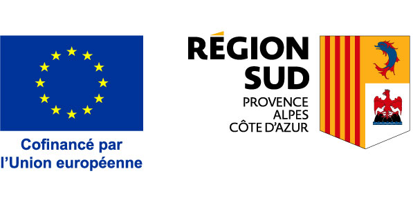 logos Union Européenne et Région Sud